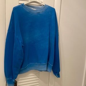 Cotton Citizen crewneck blue sweater